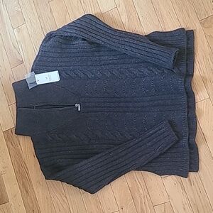 1/4 Zip Knit Sweater